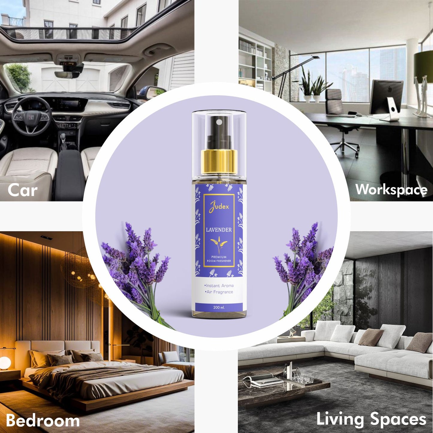Lavender Air Freshener Room Spray 200ml