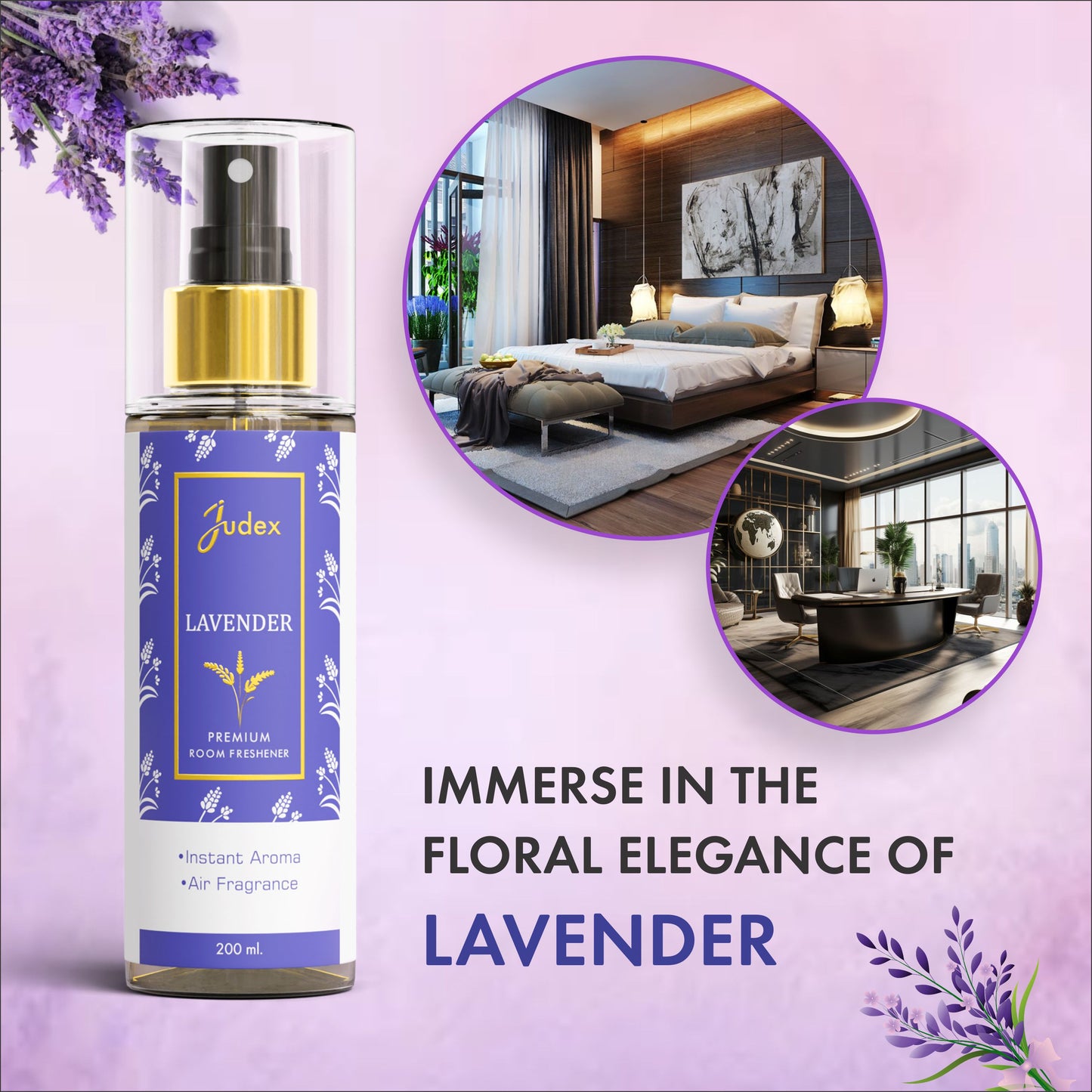 Lavender Air Freshener Room Spray 200ml