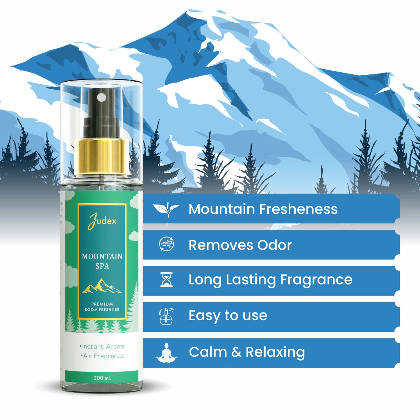 Mountain Spa Air Freshener Room Spray 200ml
