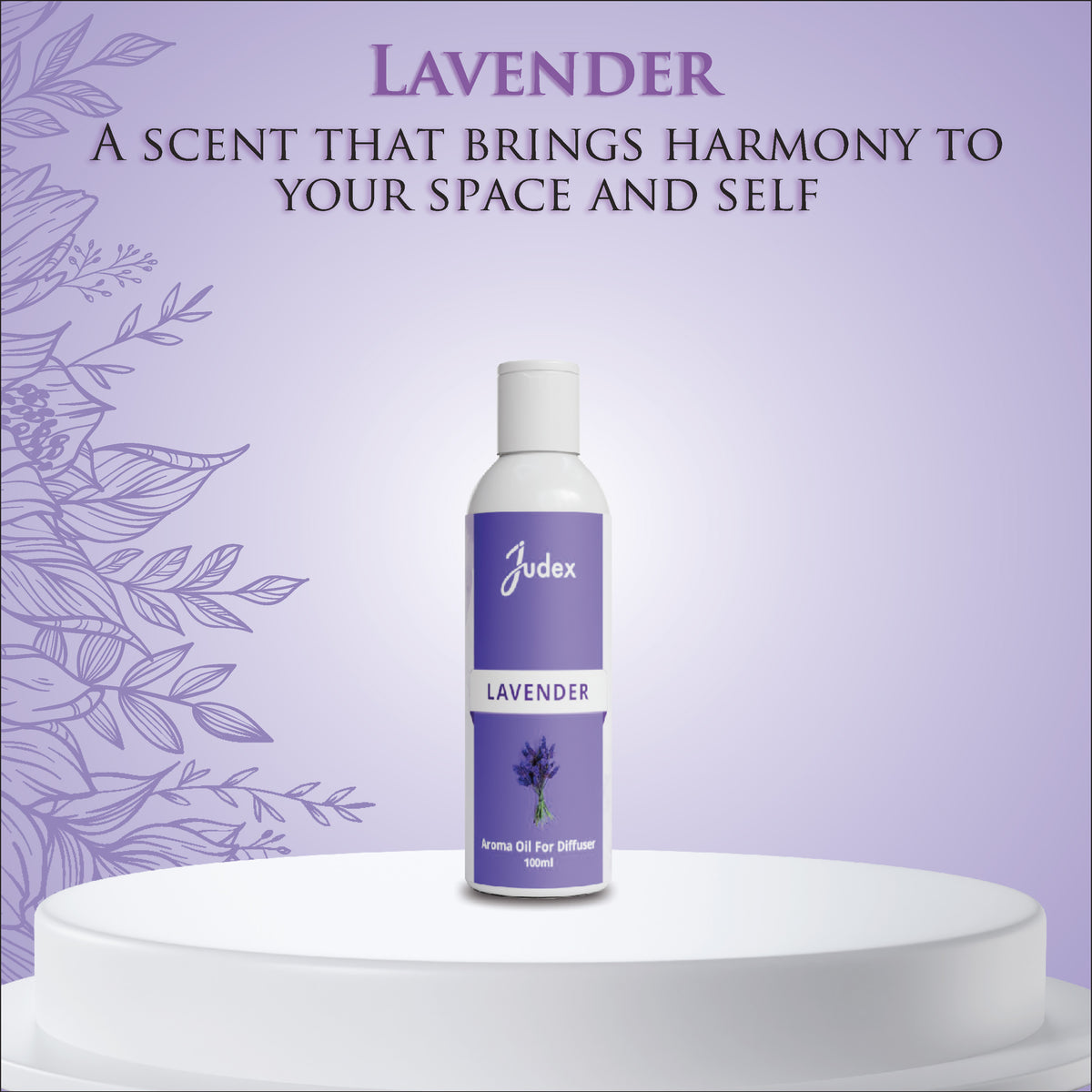 Lavender Aroma Diffuser Oil | 15 ml & 100 ml