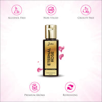 Eternal Rose Bath Oil | Aromatherapy Essential Oil for Relaxation & Stress Relief | Water Soluble Bathing for Calm Mind | Women & Men 50 ml