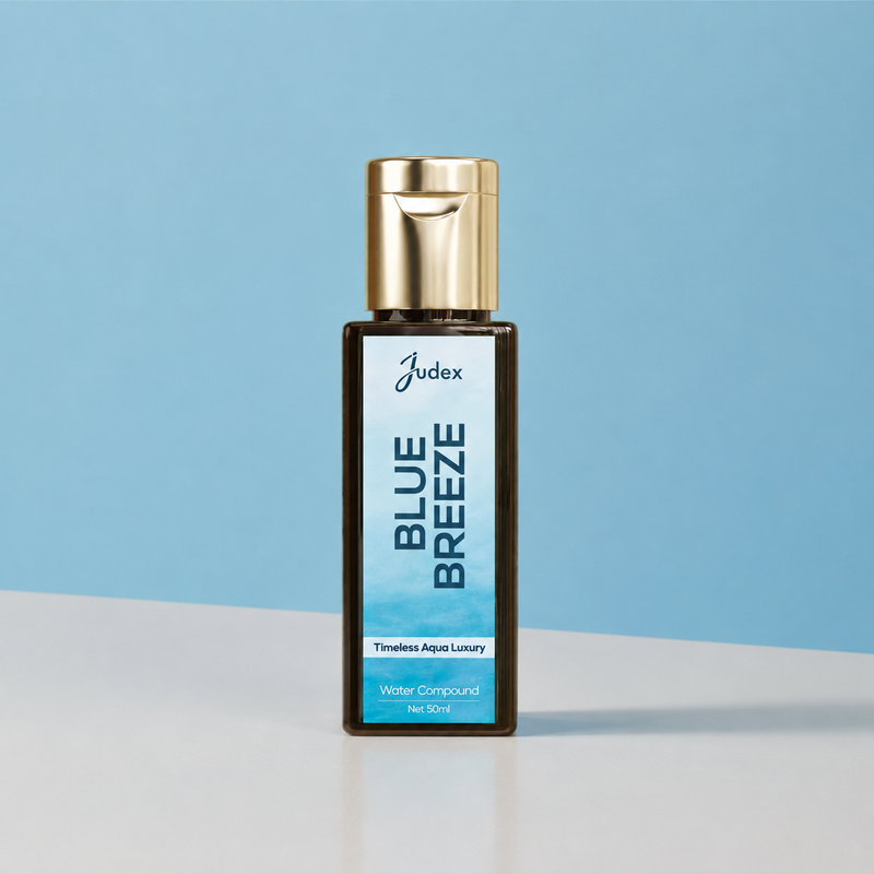 Blue Breeze Bath Oil | Aromatherapy Essential Oil for Relaxation & Stress Relief | Water Soluble Bathing for Calm Mind | Women & Men 50 ml