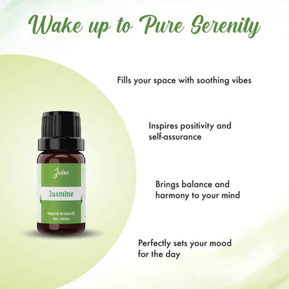 Jasmine Aroma Diffuser Oil – 100% Natural Premium Fragrance (15ml)