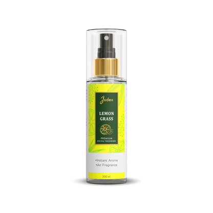 Lemongrass Air Freshener Spray – Premium Long-Lasting Fragrance (200ml)