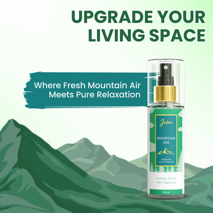 Mountain Spa Air Freshener Spray – Premium Long-Lasting Fragrance (200ml)