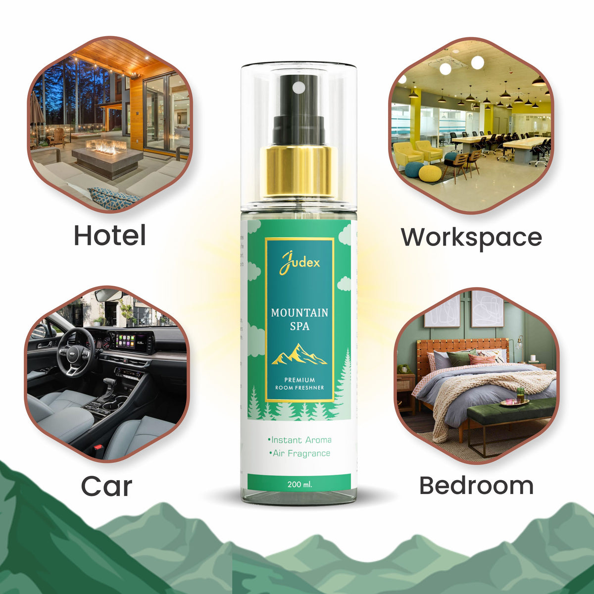 Mountain Spa Air Freshener Spray