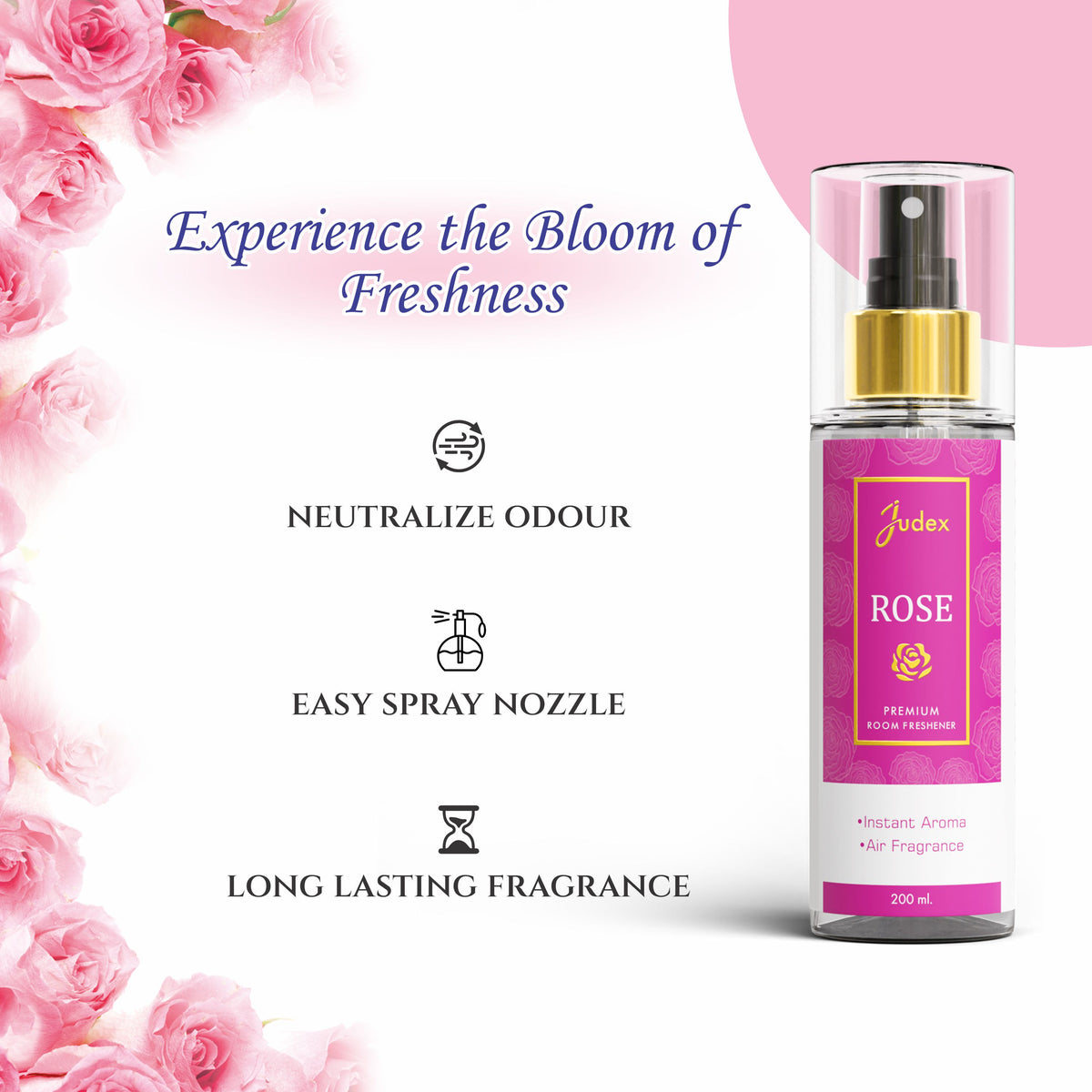 Rose Room Air Freshener Spray