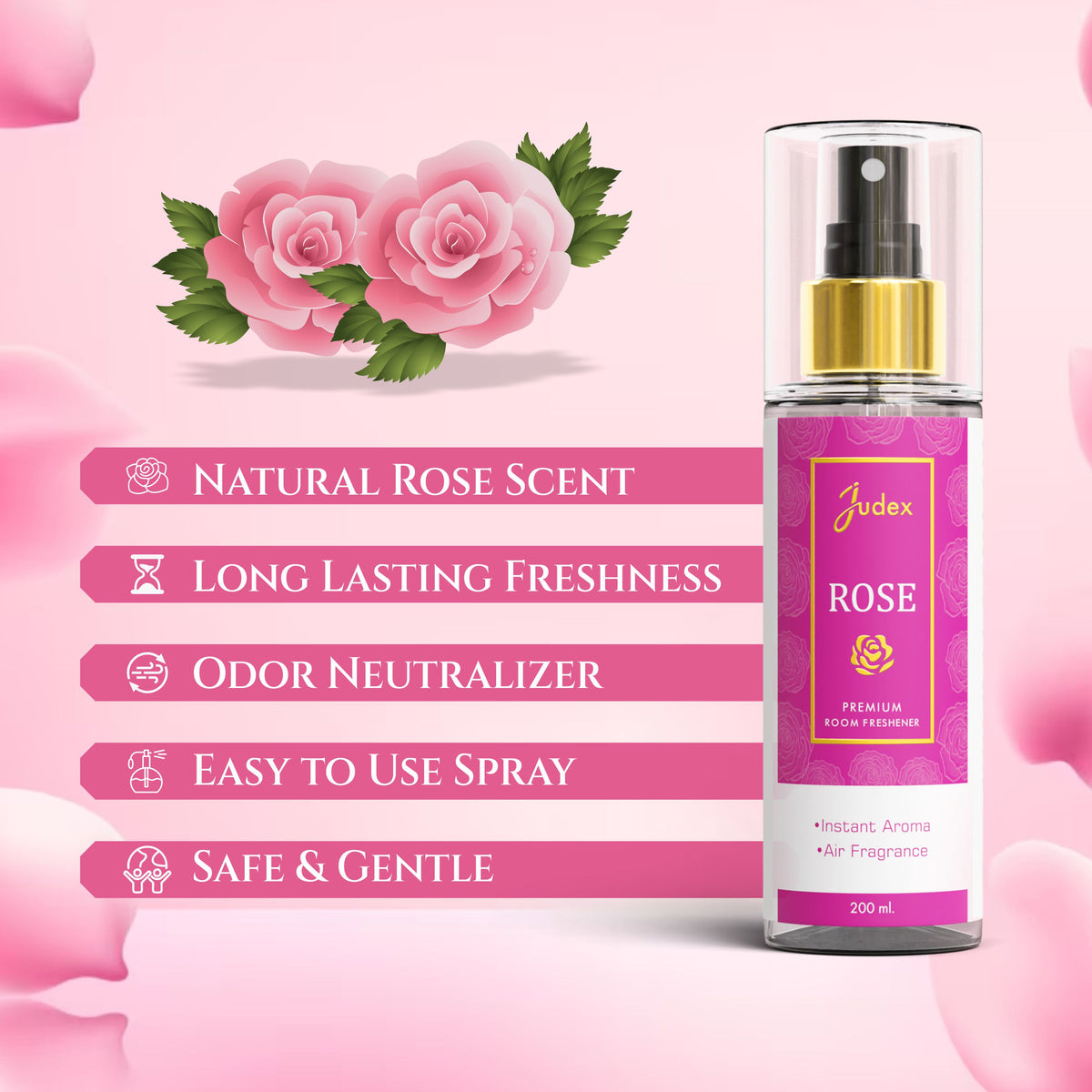 Rose Room Air Freshener Spray