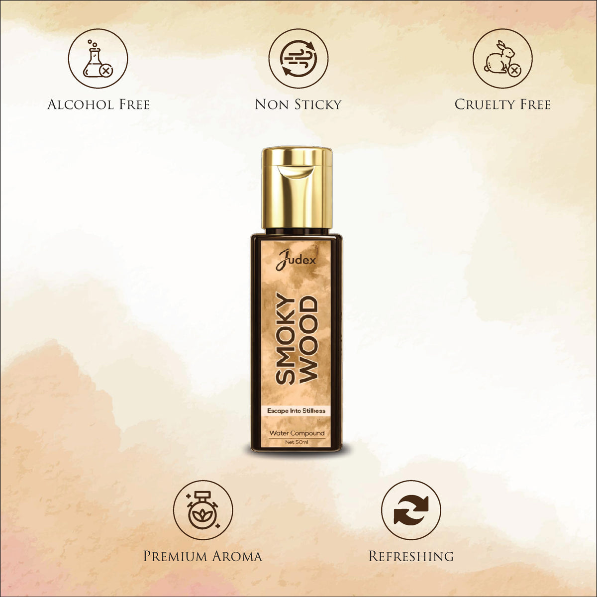 Eternal Rose, Blue Breeze & Smoky Wood, 50 ml each (Pack of 3) |Aromatherapy Essential Oil for Relaxation & Stress Relief