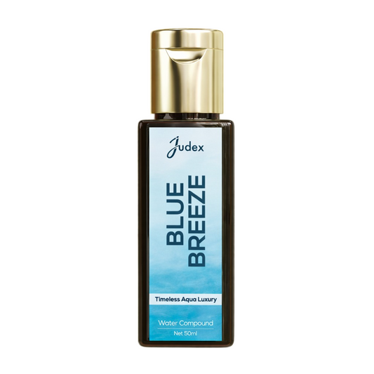 Blue Breeze Bath Oil | Aromatherapy Essential Oil for Relaxation & Stress Relief | Water Soluble Bathing for Calm Mind | Women & Men 50 ml